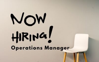 Job Opportunity – Operations Manager